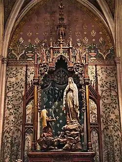 La chapelle Notre-Dame-de-Lourdes.