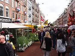 Vue du Albert Cuypmarkt