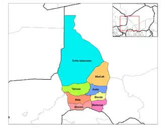 Localisation de Tassara