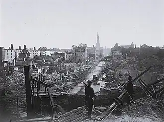Photo de quartier de Pierre détruit