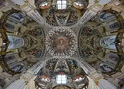 Plafond du Grand Salon.