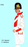 67e régiment d’infanterie de ligne de 1792 à 1797