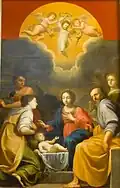 Adoration des bergers, 1re moitié du XVIIe&nbsp;siècle.