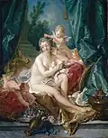 La Toilette de Vénus, par François Boucher, 1751. Met, NY, USA.