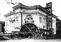 Construction de la salle en novembre 1915