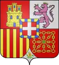 Armoiries d'Amédée d'Espagne