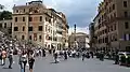 La Colonne depuis la place d'Espagne.