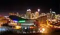 Saddledome de nuit