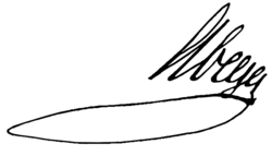 signature de Bruno Erhard Abegg