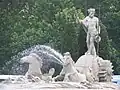 Fontaine de Neptune, Madrid : Neptune dans son élément