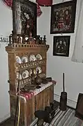 Mobilier et icônes du musée de Sibiel.