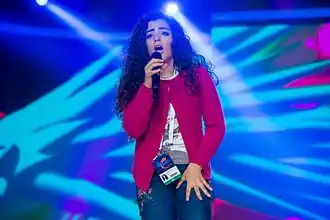 Christina Magrin à La Valette (2016).