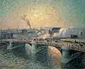 Pont Boieldieu, Soleil couchant, 1896. (Birmingham Museum and Art Gallery, Royaume-Uni)