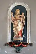La Vierge à l'Enfant. (XVIIe&nbsp;siècle).