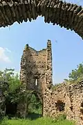 Les ruines de l'église médiévale de Klisa.