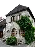 La façade sur rue