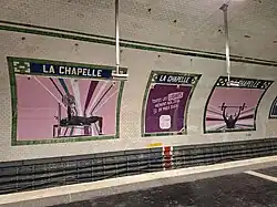Affiches dédiées aux Jeux olympiques d'été de 2024.