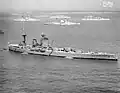 Le cuirassé HMS&nbsp;Nelson en 1937