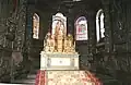 Boiseries et tabernacle.