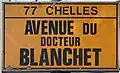Avenue du Docteur-Blanchet.