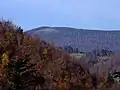 La vue à Kiczora de la crête de Lubań