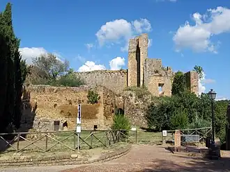 Image illustrative de l’article Forteresse aldobrandesque (Sovana)