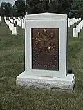 Challenger mémorial au cimetière national d'Arlington.