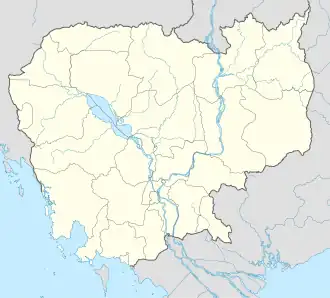 voir sur la carte de Cambodge