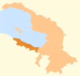 Localisation de District de Petrodvorets
