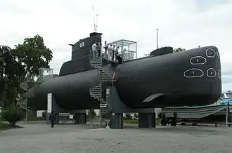 Sous-marin U-9 de la marine allemande.
