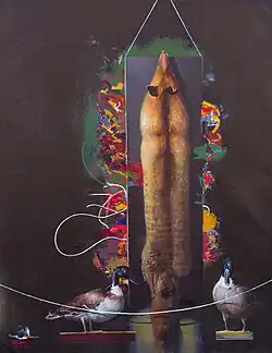 Tiit Pääsuke (né en 1941), Exposition, 1982. Toile, huile.