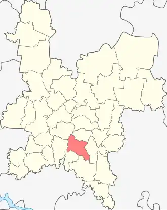 Localisation de Raïon de Nolinsk