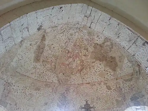 Peintures murales de l'église.