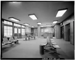 Salle d'attente. - Terminal ferry de Whitehall Street, 11 South Street, Bibliothèque du Congrès, Historic American Buildings Survey