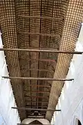 Plafond de bois en carène