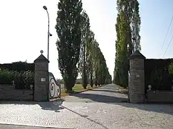 Entrée du domaine