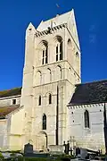 Le clocher côté sud après restauration.