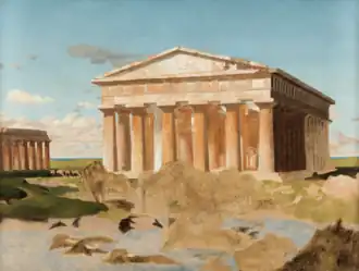 Esquisse du musée de La Roche-Sur-Yon (58,5&nbsp;×&nbsp;78&nbsp;cm).