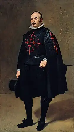Diego Vélasquez, Portrait de don Pedro de Barberana, 1632.