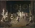 Antoine Watteau, scène de la comédie italienne jouée par une troupe d’enfants, 1706, Musée Carnavalet, inv. P.665, don de Jules Maciet en 1898.