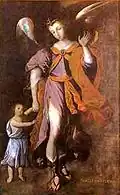 Ange gardien, symbole de la compagnie de Dieu