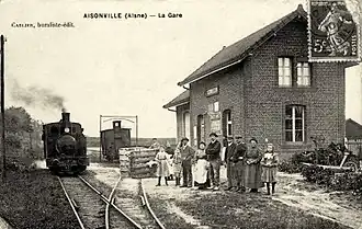 Corpet-Louvet (no&nbsp;740 - 1899 ) du Chemin de fer de Guise au Catelet.