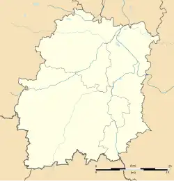 Localisation du château de Chilly-Mazarin dans l'Essonne.