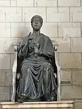 Statue de saint Pierre.
