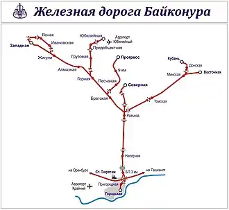 Voir la carte de la ligne.