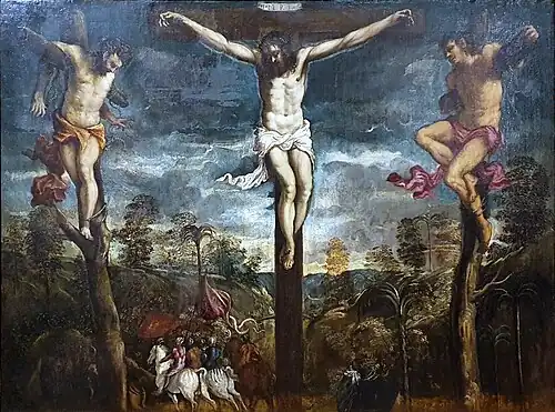 Le Tintoret La Crucifixion 1550