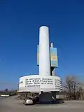Mémorial aux neuvième haut fourneau classé[3].