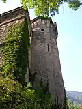 Tour d'angle du corps de logis (au nord).