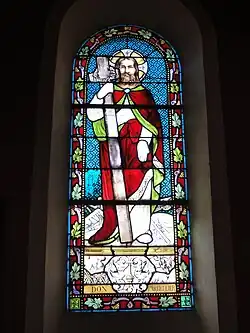 Vitrail de saint Martin.