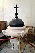 Fonts baptismaux du XVIIe&nbsp;siècle